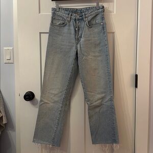 &Demin Original Straight Fit High Waist